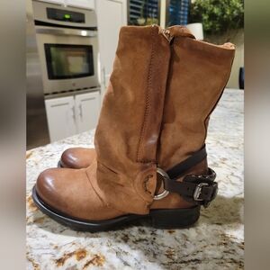 NIB A.S.98 Smyth Calvados Moto Boots 37
